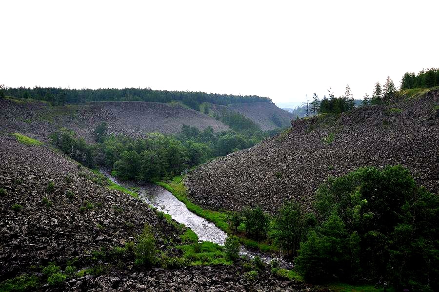 阿尔山森林公园大峡谷