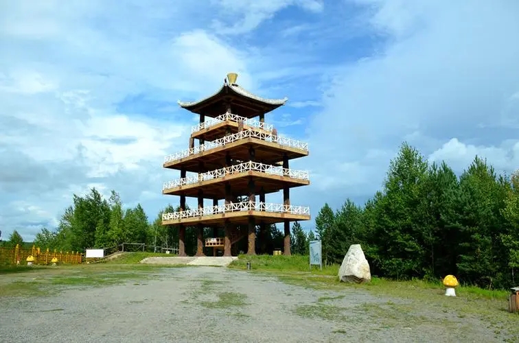 漠河九曲十八弯景点